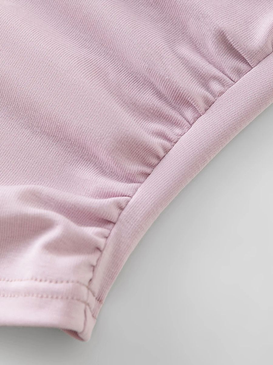 Women's Square Collar Short-Sleeve Elegant Summer T-Shirt