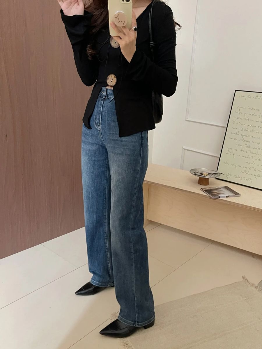 Gjbd - Women's Straight Jeans 1