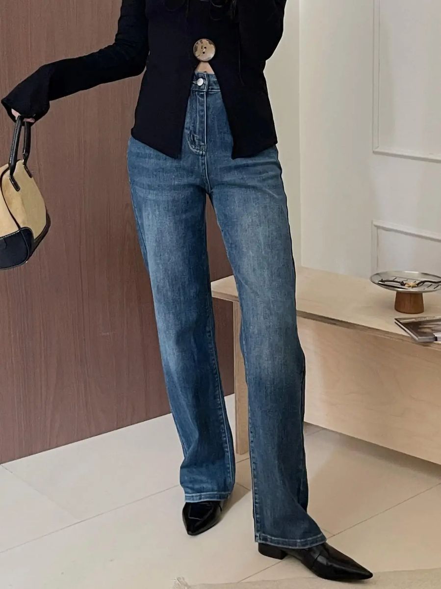 Gjbd - Women's Straight Jeans 3