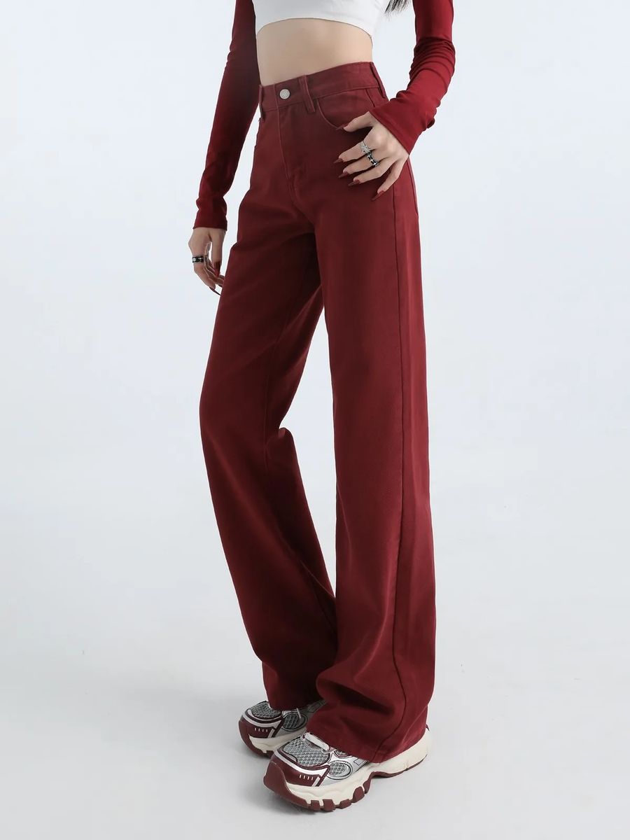 Zhisilao - Women's Straight Jeans 2