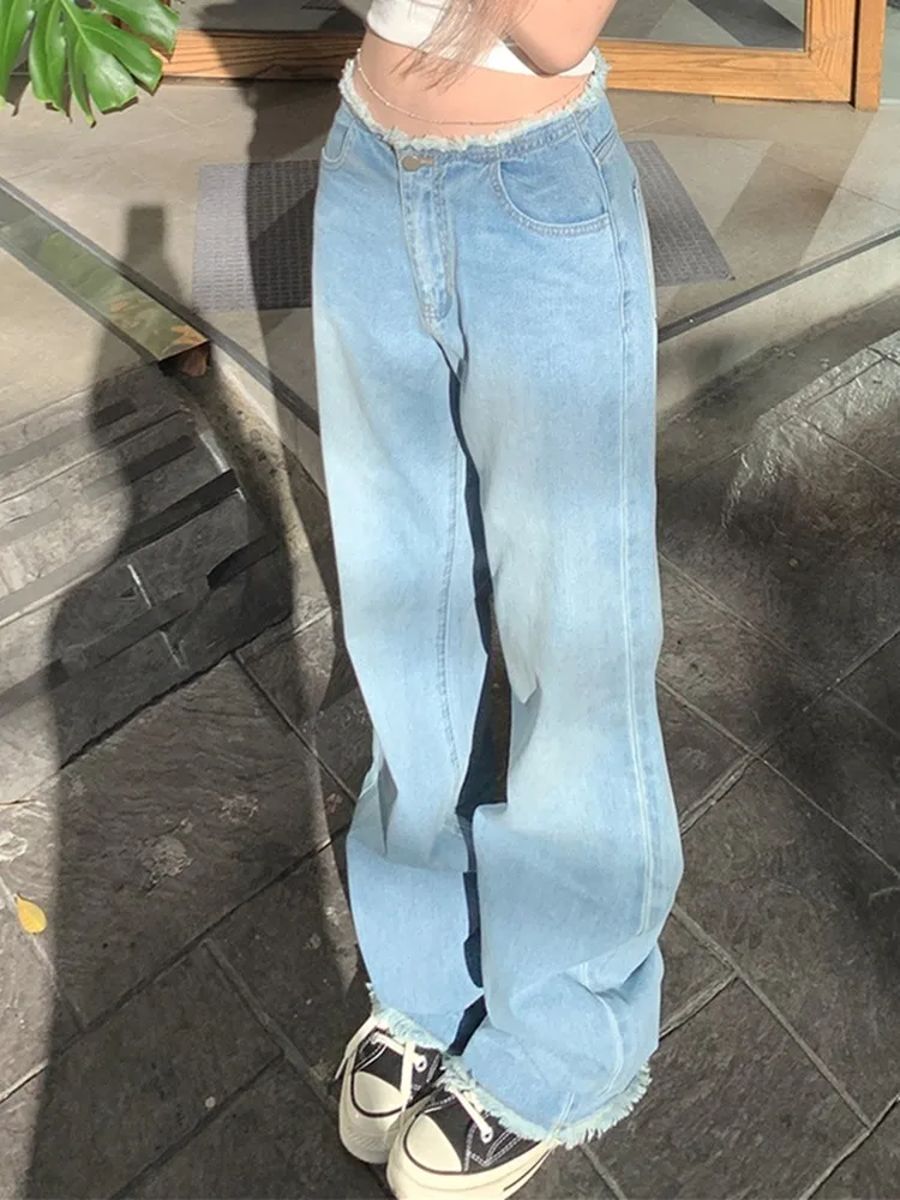 Gjbd - Women's Wide Leg Jeans 3