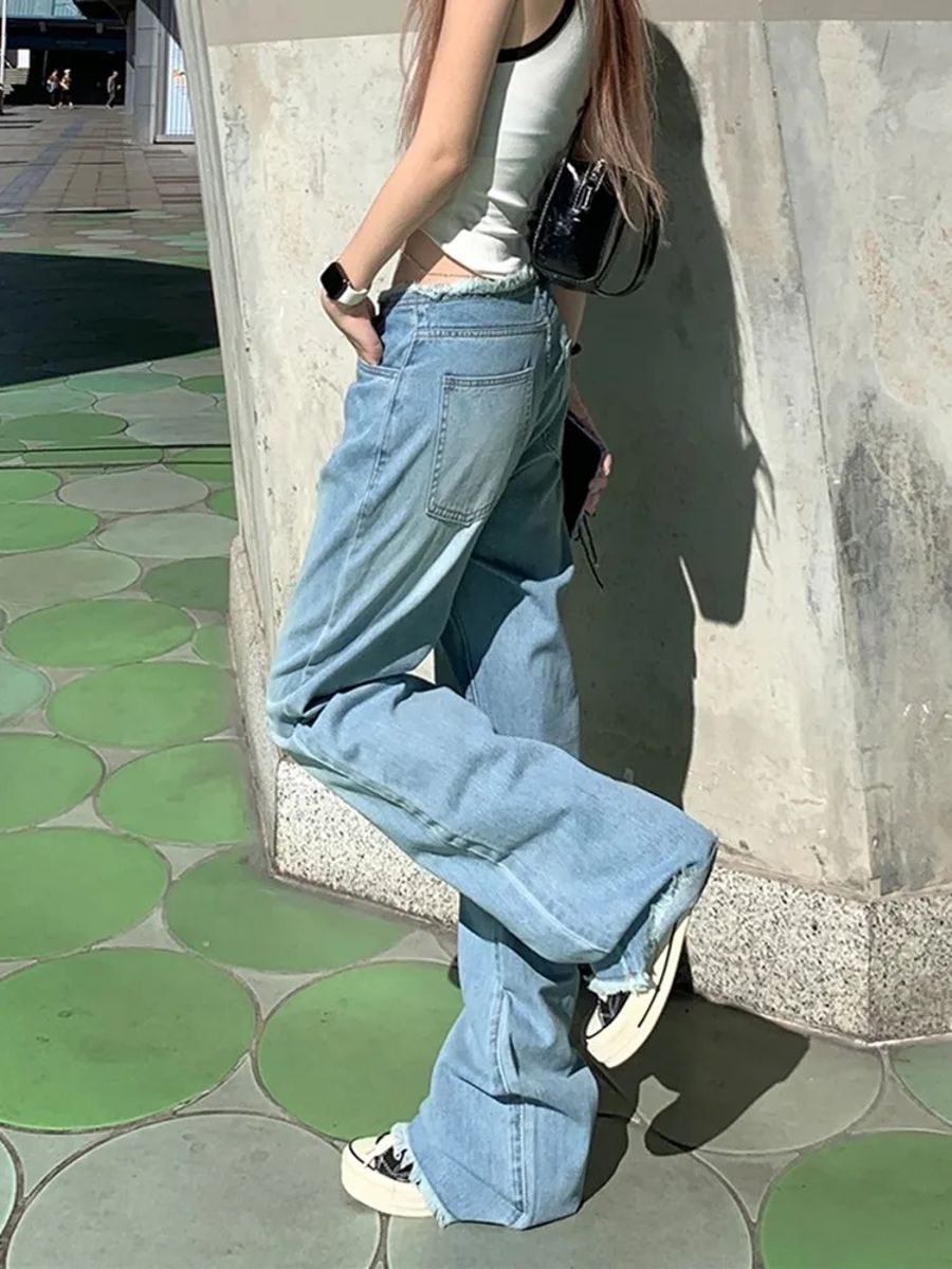 Gjbd - Women's Wide Leg Jeans 4