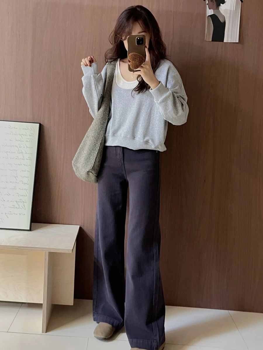 Gjbd - Women's Wide Leg Jeans 1