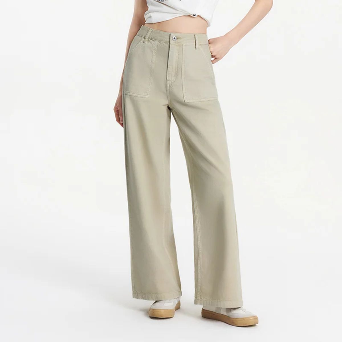 Semir - Women's Wide Leg Jeans 16