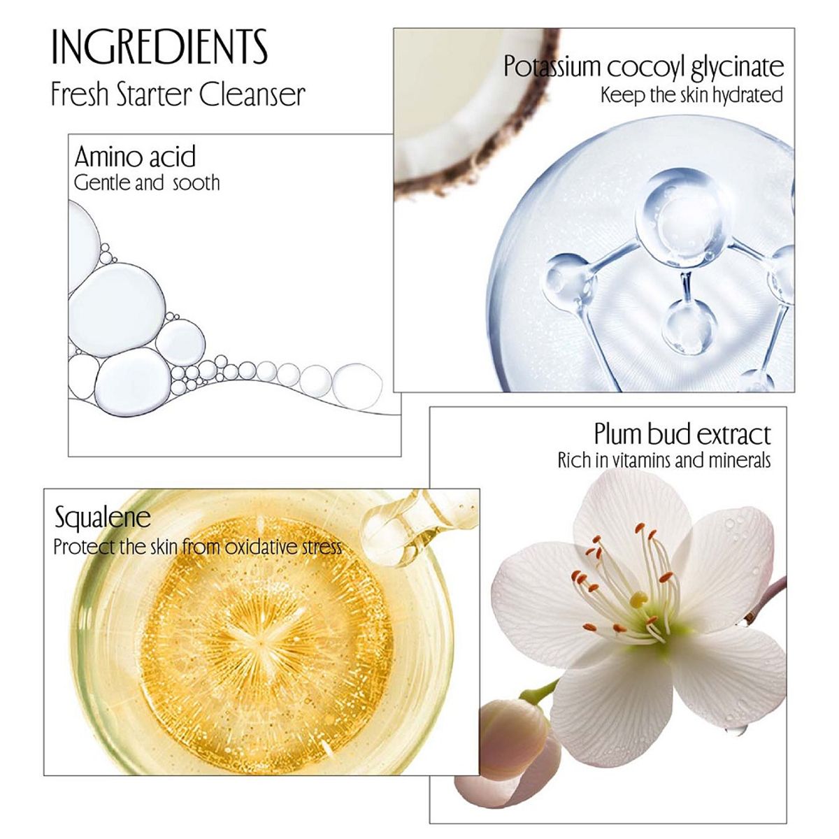 Fresh Starter Hydrating Gentle Soothing Foaming Cleanser