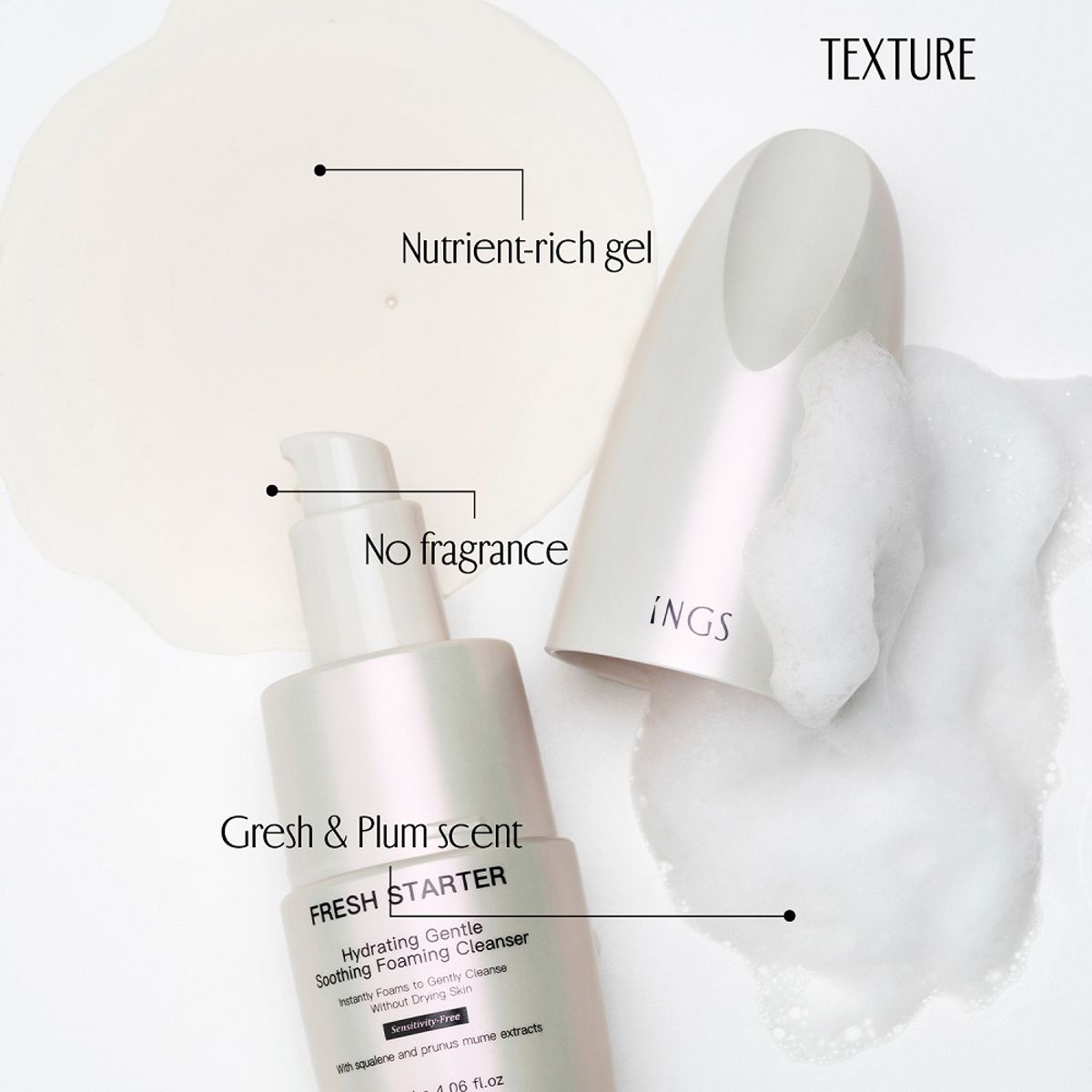 Fresh Starter Hydrating Gentle Soothing Foaming Cleanser