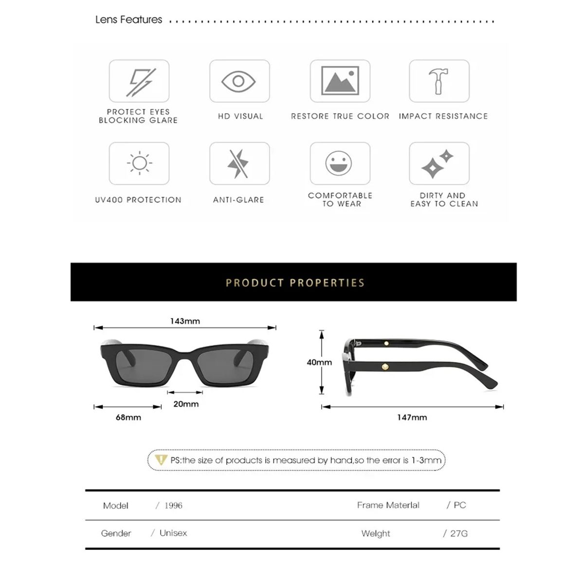 Rmm - Women's Square Sunglasses 5