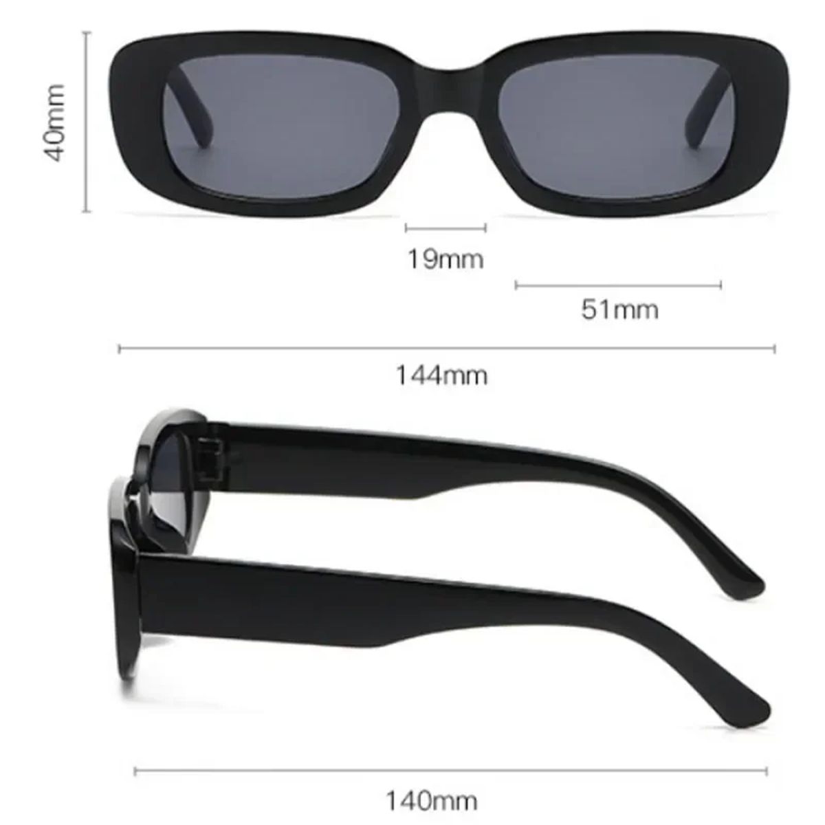 Colorful Small Square Sunglasses for Bold Hip-Hop Style Rmm - Women's Square Sunglasses 3