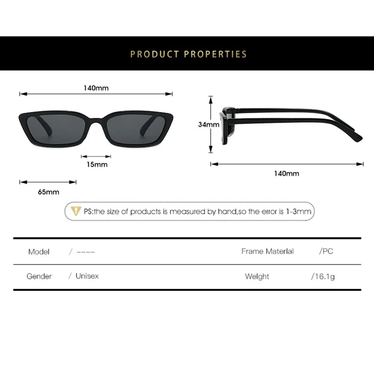 Retro Cat Eye Sunglasses for Women with Small Frames Sozo Tu - Women's Cat Eye Sunglasses 4