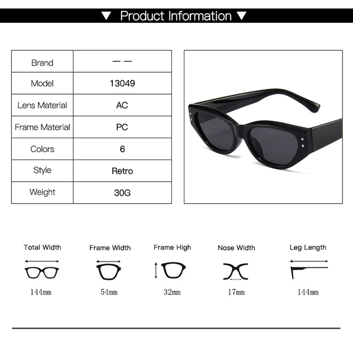 Sozo Tu - Women's Cat Eye Sunglasses 4