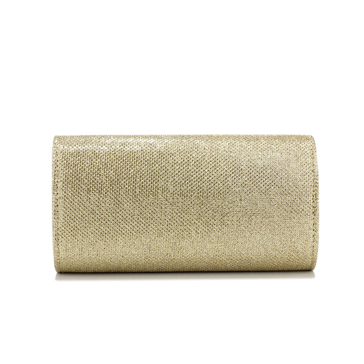 Glitter Envelope Clutch with Chain Strap for Casual Evenings Glitter Envelope Clutch with Chain Strap for Casual Evenings