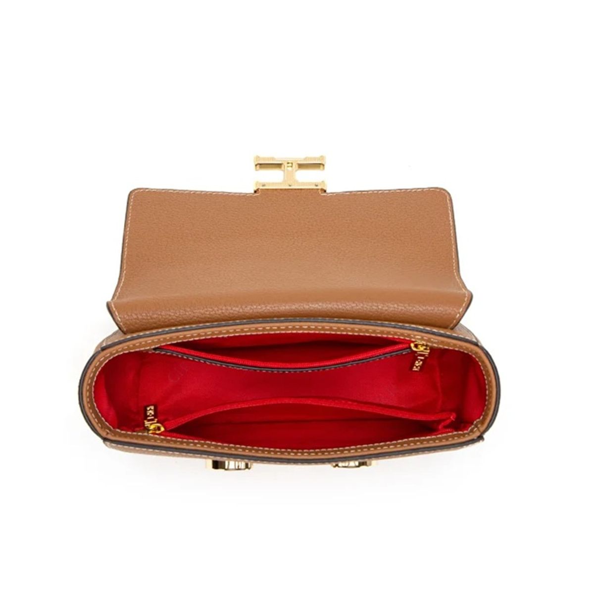 Autumn Winter Leather Flip Crossbody Bag for Daily Commute