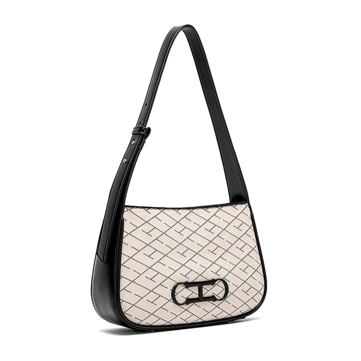 Trendy Women's Dumpling Shoulder Bag with Unique Print Design