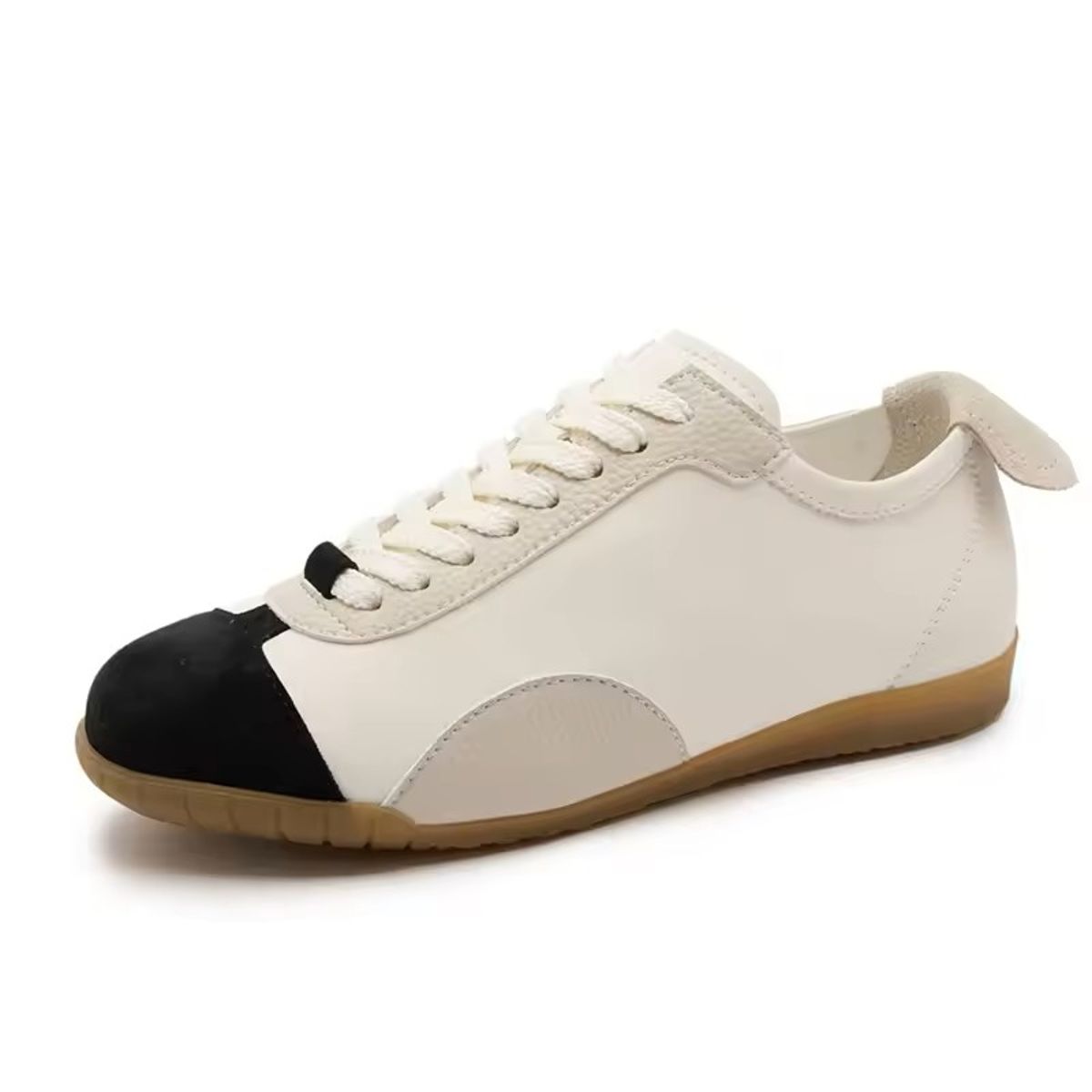 Genuine Leather Platform Sneakers for Women with Casual Style