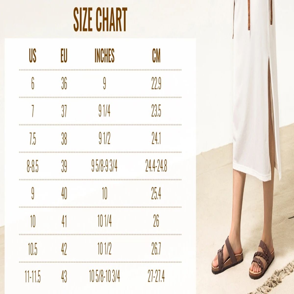 Shevalues - Women's Flat Sandals 5