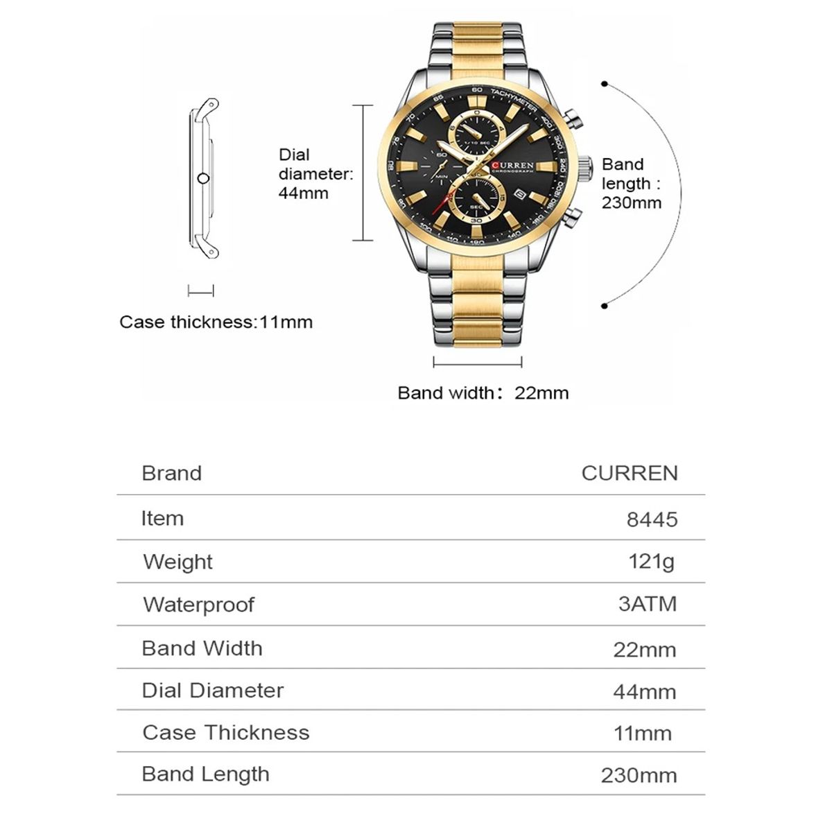 Curren - Men's Dress Watches 5