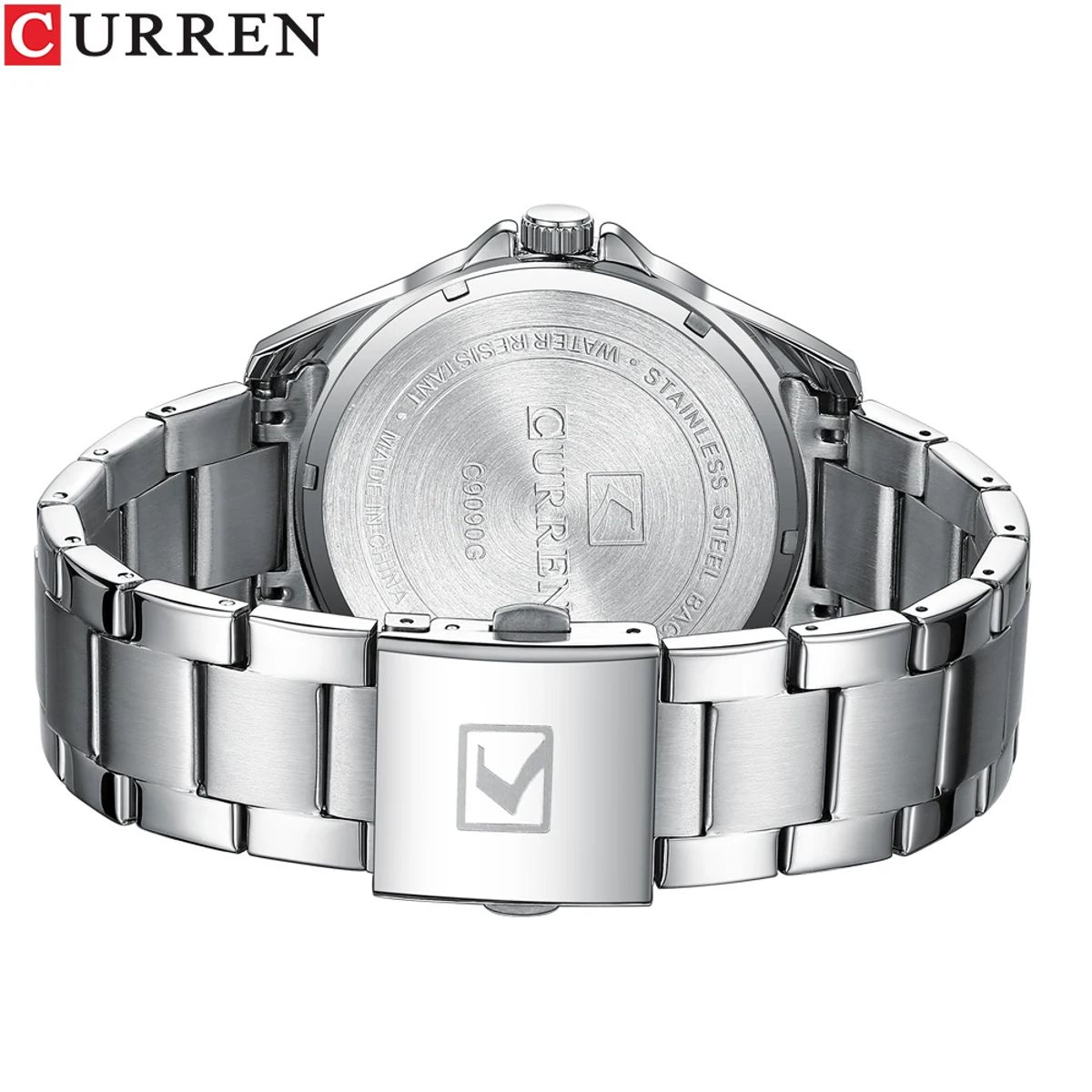 Stylish Quartz Wristwatch for Men with Luminous Display Curren - Women's Dress Watches 4