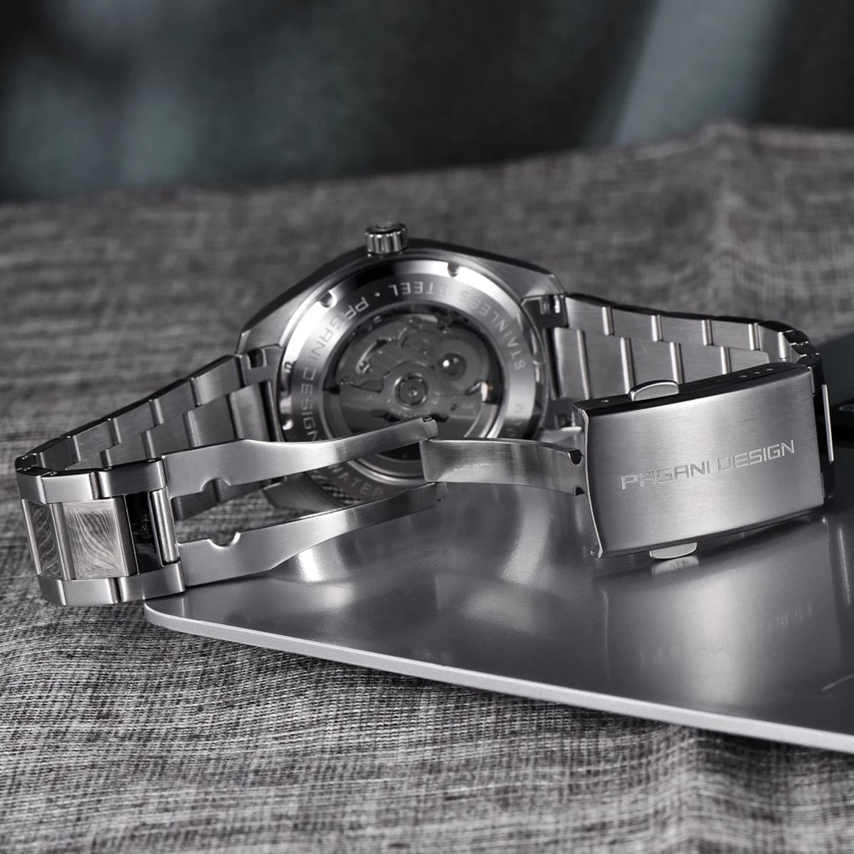 Retro Chronograph Sports Watch with GMT and Sapphire Glass Pagani Design - Men's Dress Watches 5
