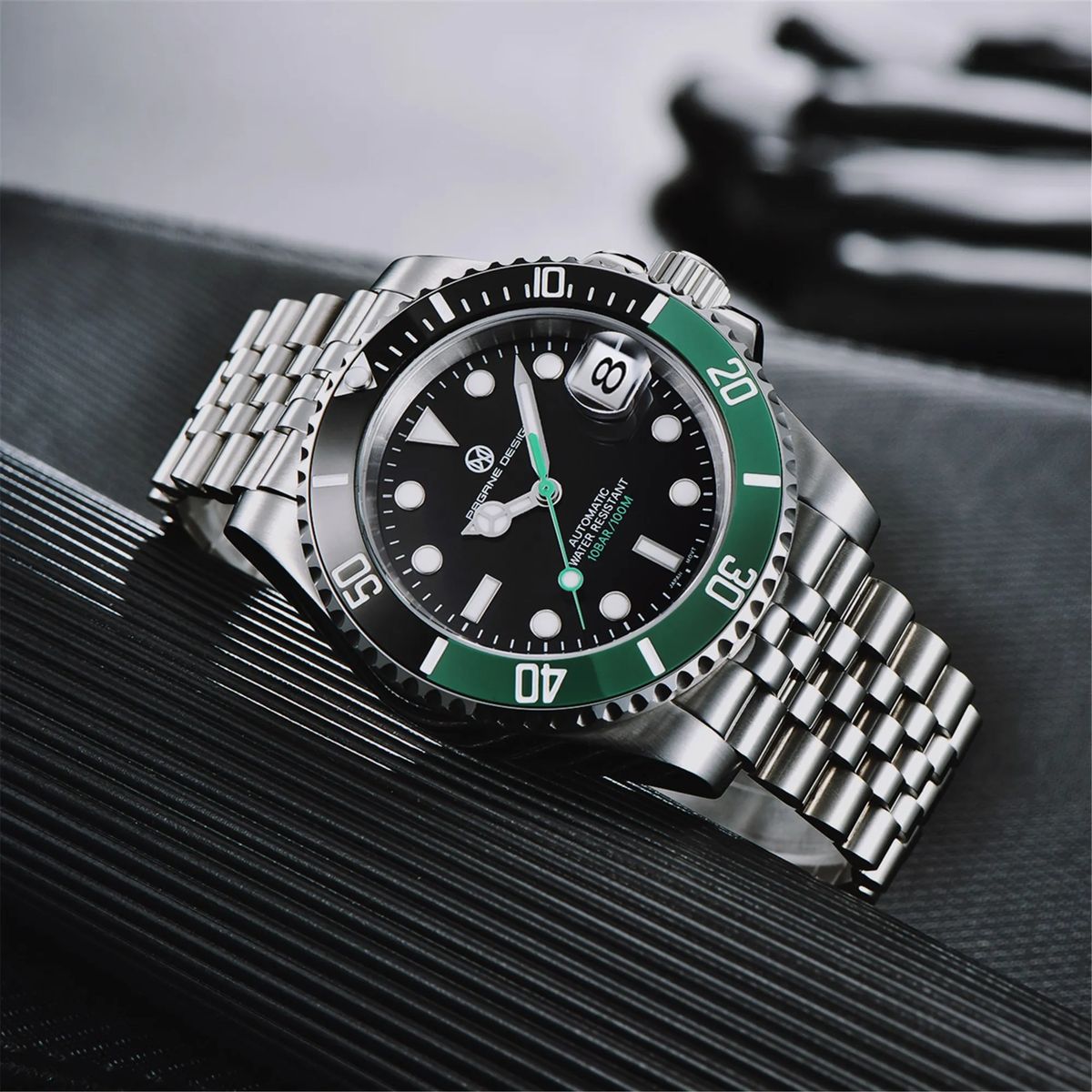 Limited Edition Men's Automatic Watch with Sapphire Crystal Glass