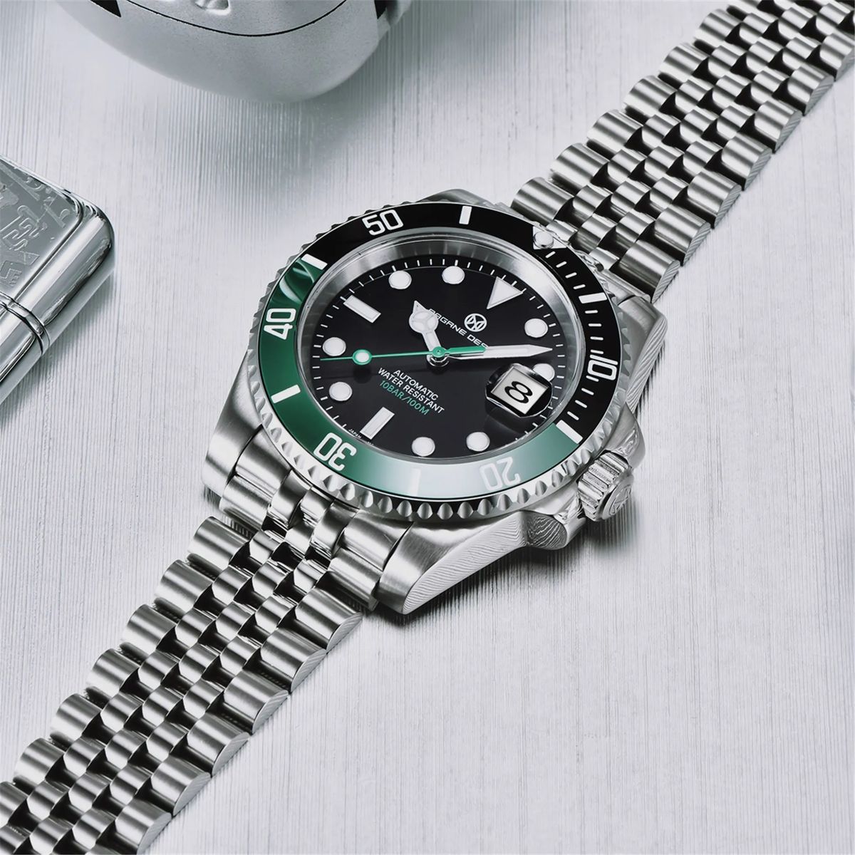 Limited Edition Men's Automatic Watch with Sapphire Crystal Glass