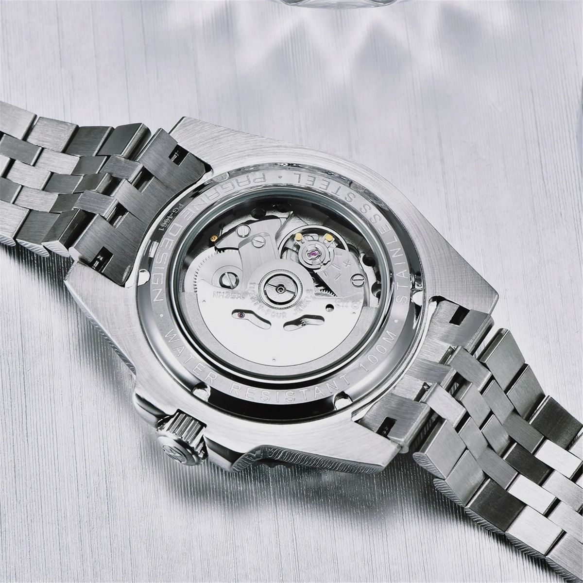 Limited Edition Men's Automatic Watch with Sapphire Crystal Glass