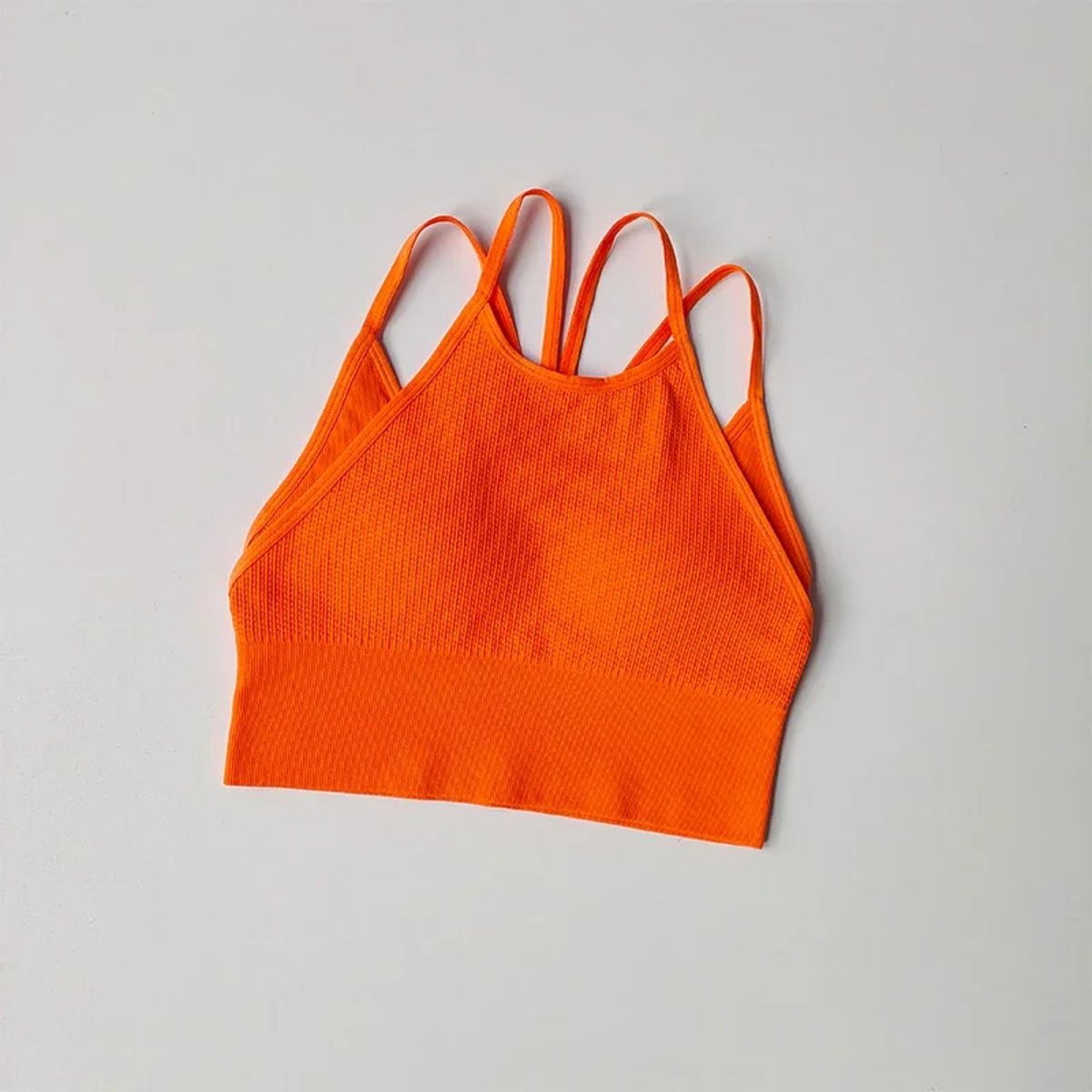 High Support Yoga Vest Bra with Quick-Dry Breathable Fabric