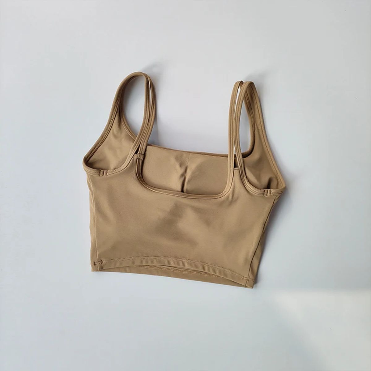 U-Shaped Back Sports Bra for Running and Fitness Support