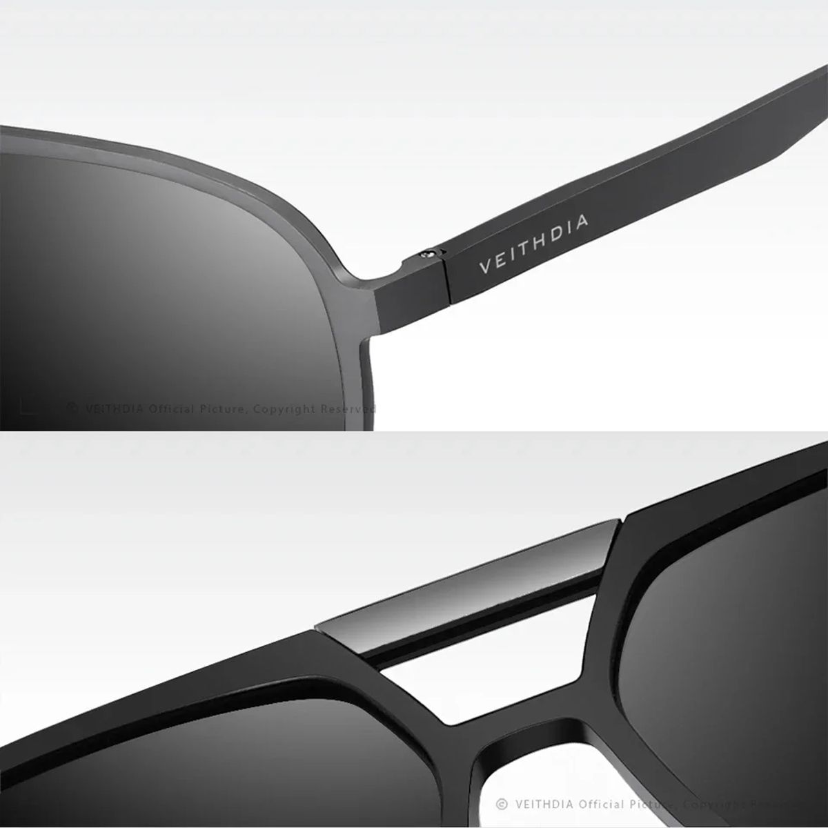 Veithdia - Men's Aviator Sunglasses 4