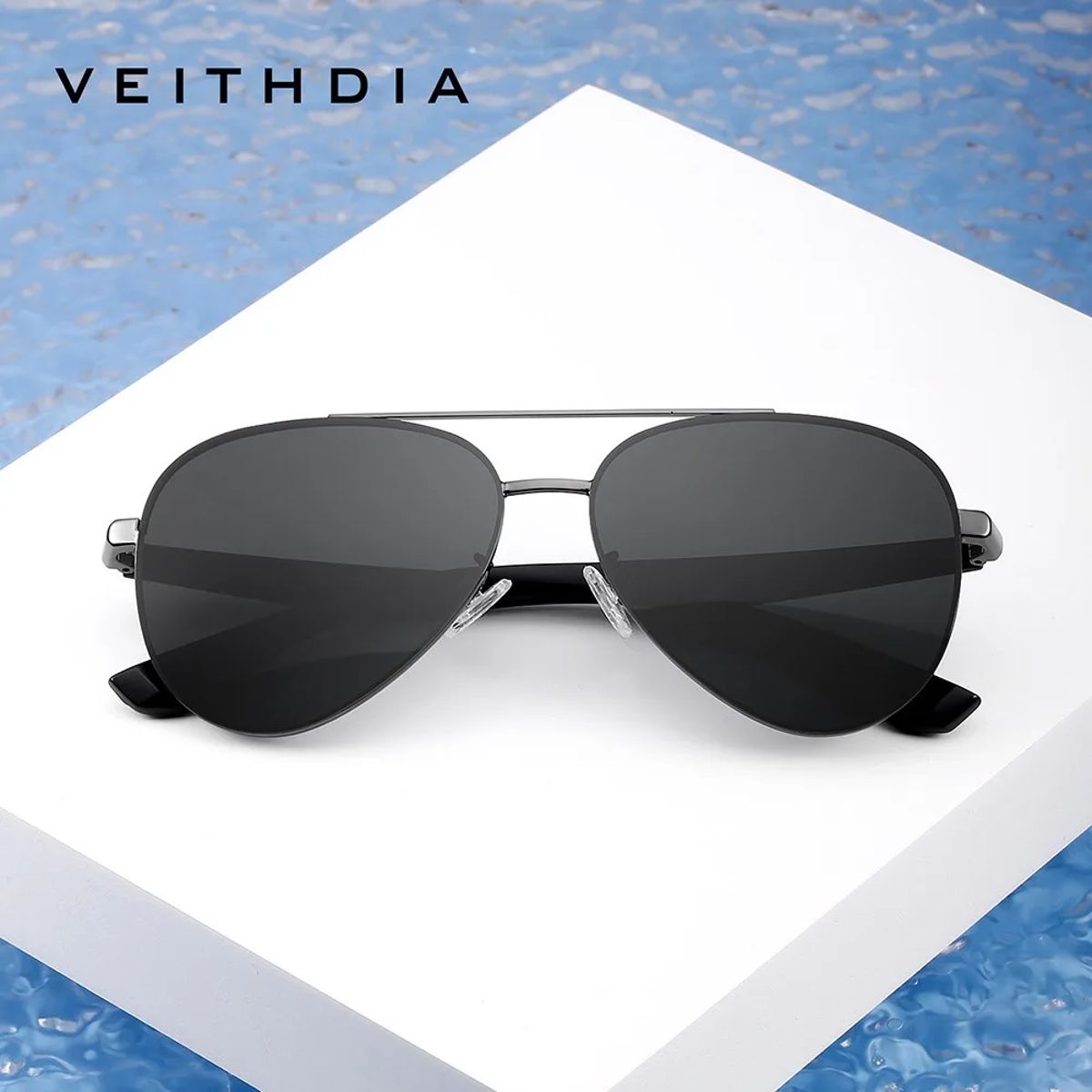 Veithdia - Men's Aviator Sunglasses 3