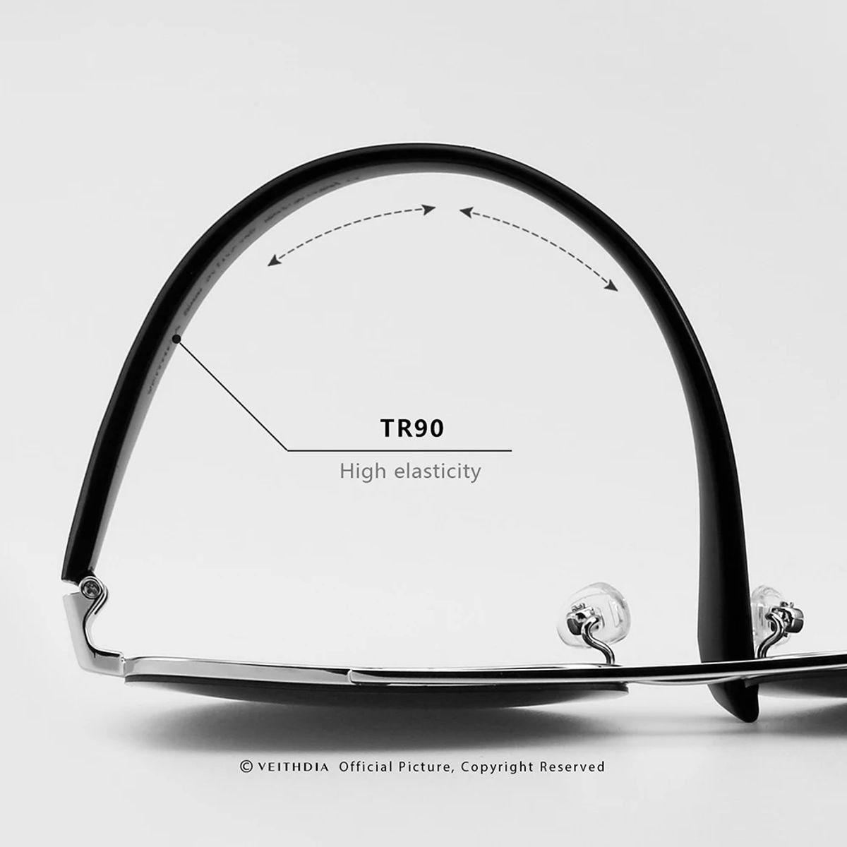 Veithdia - Men's Aviator Sunglasses 4