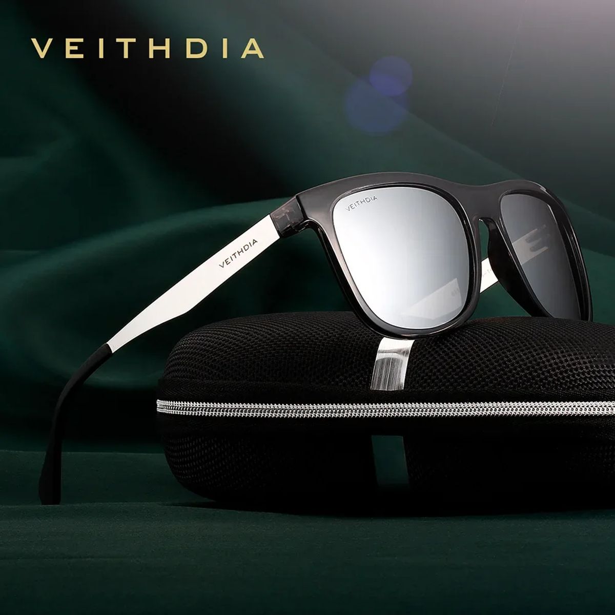 Veithdia - Men's Aviator Sunglasses 4
