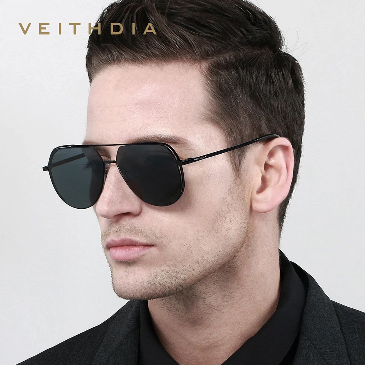 Veithdia - Men's Aviator Sunglasses 1