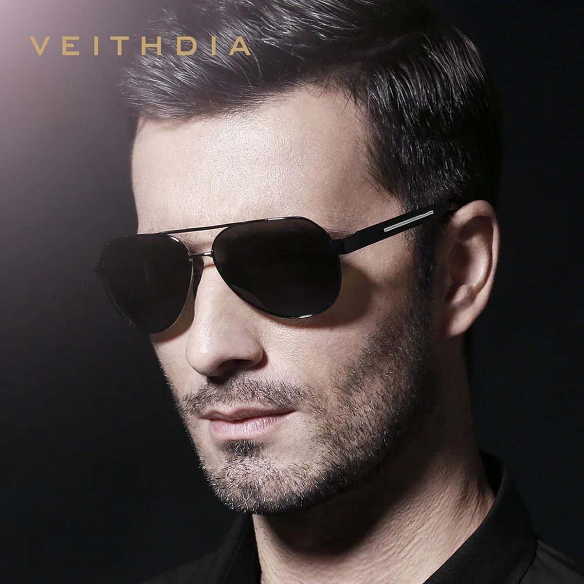 Veithdia - Men's Aviator Sunglasses 3