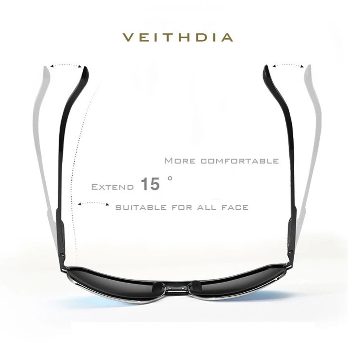 Veithdia - Men's Aviator Sunglasses 4