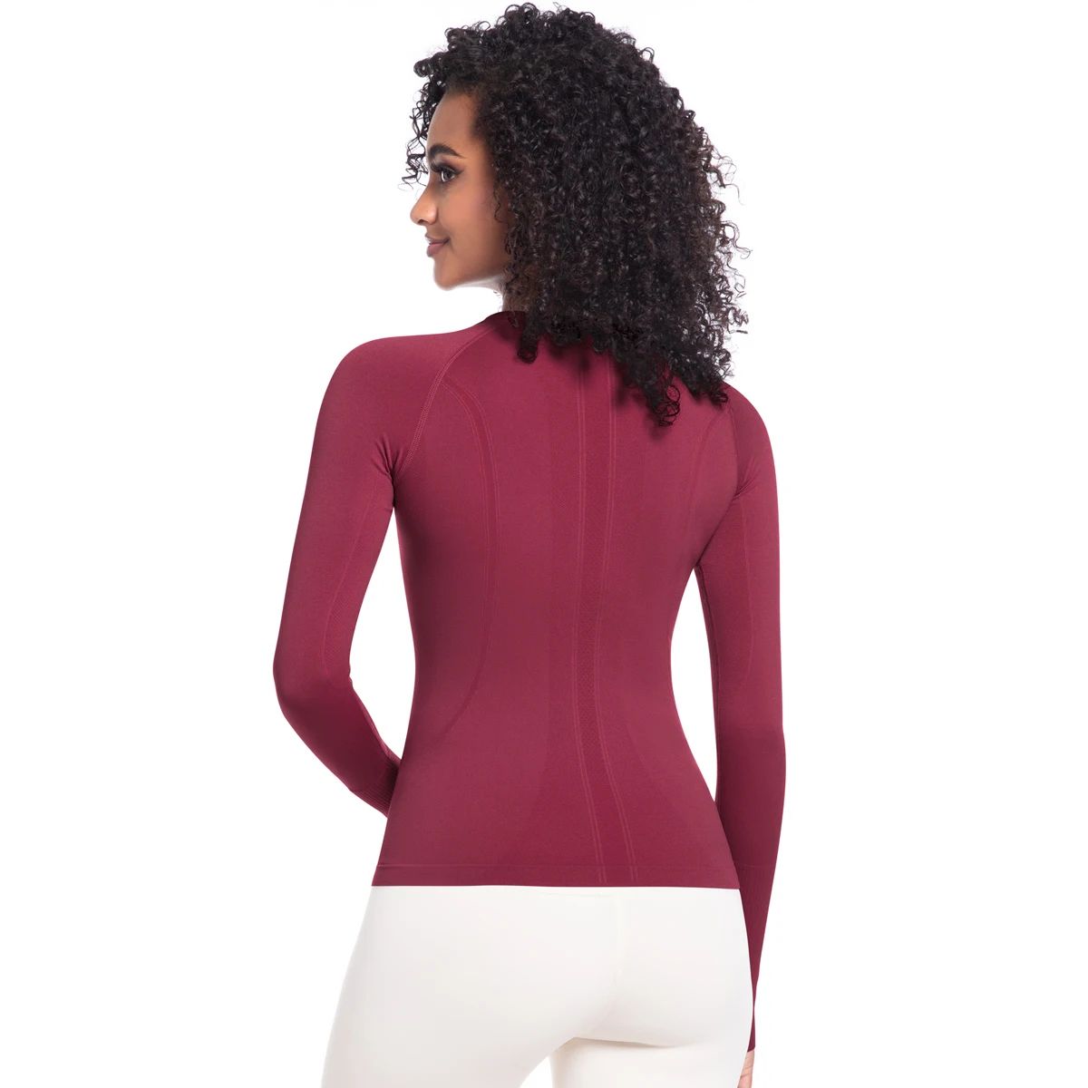 Breathable Long Sleeve Gym T-Shirt for Women’s Workout and Running Breathable Long Sleeve Gym T-Shirt for Women’s Workout and Running