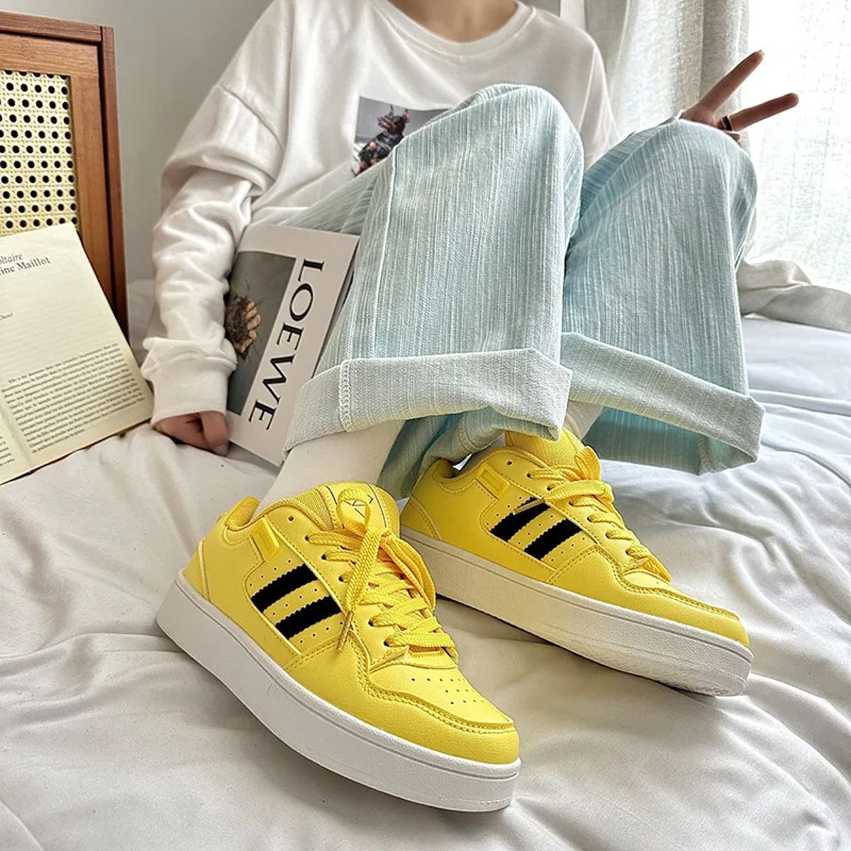 Oein - Men's Low Top Sneakers 4