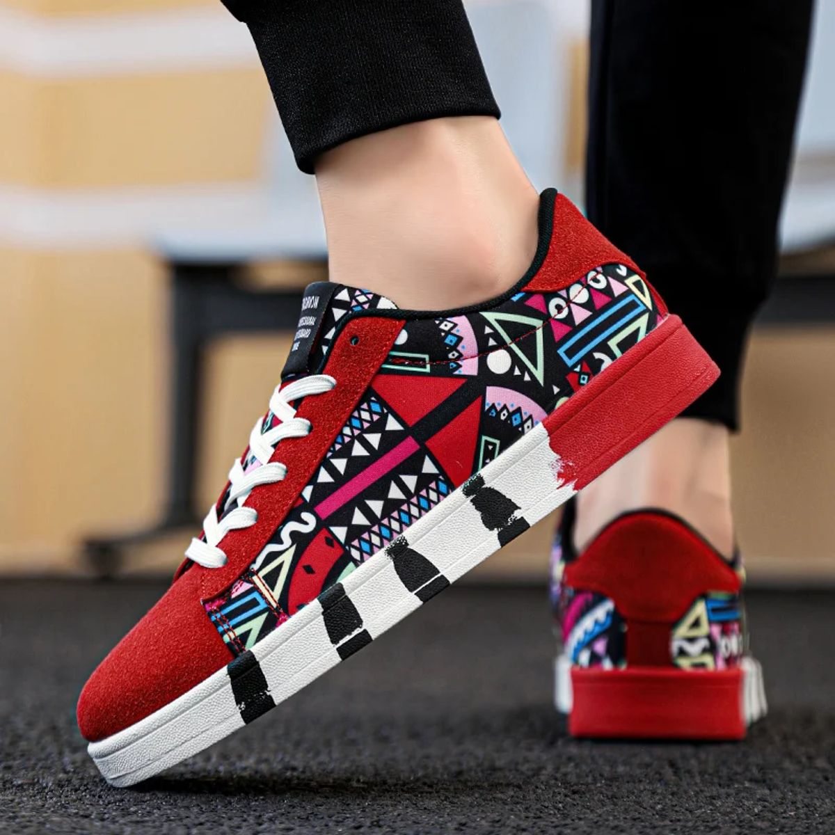 Oein - Men's Low Top Sneakers 3