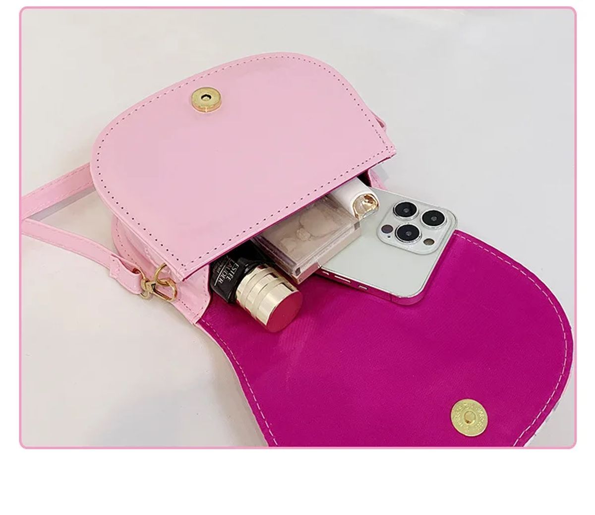 Charming Cartoon Princess Shoulder Bag for Girls' Everyday Use