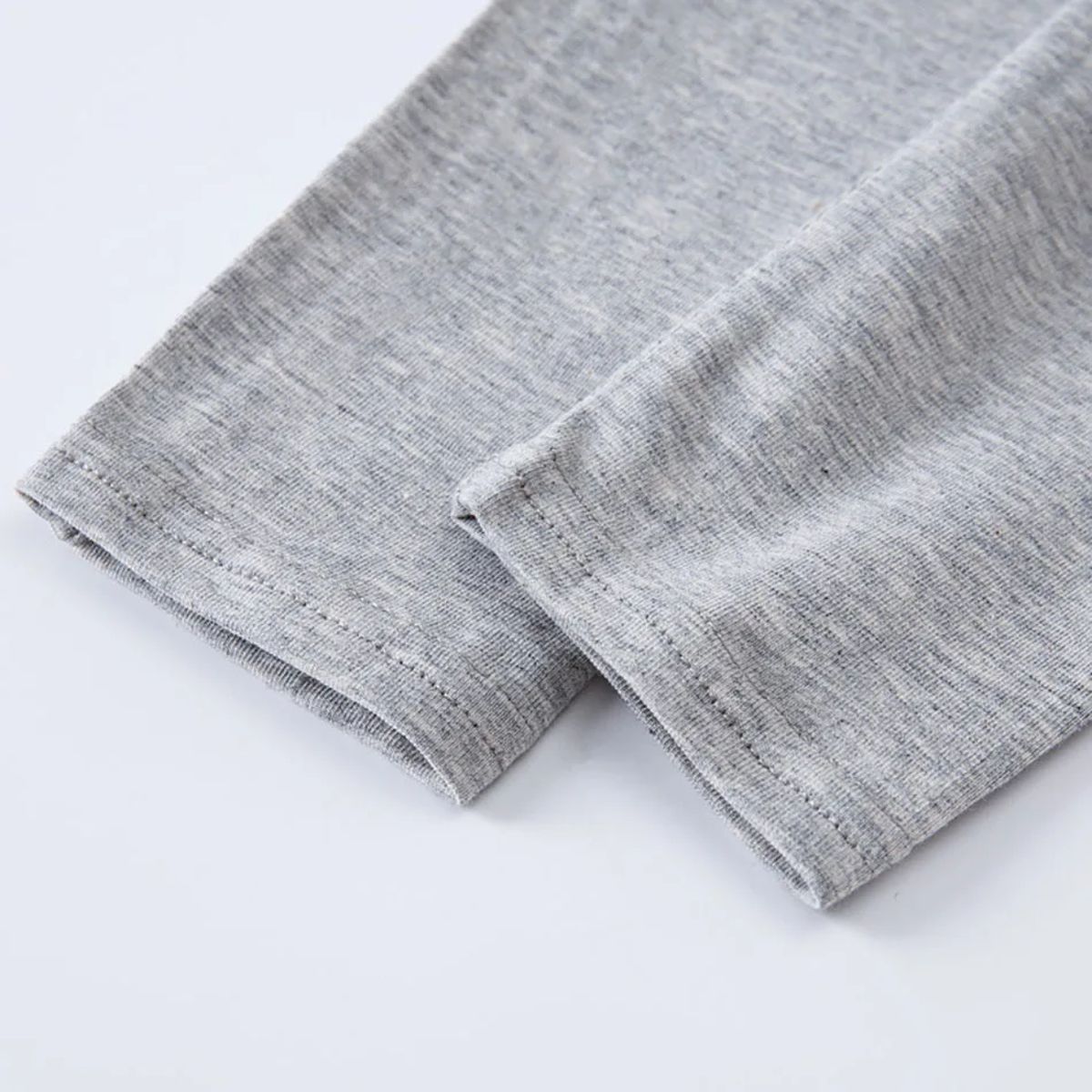 Soft Cotton Blend Leggings for Girls with Elastic Waist