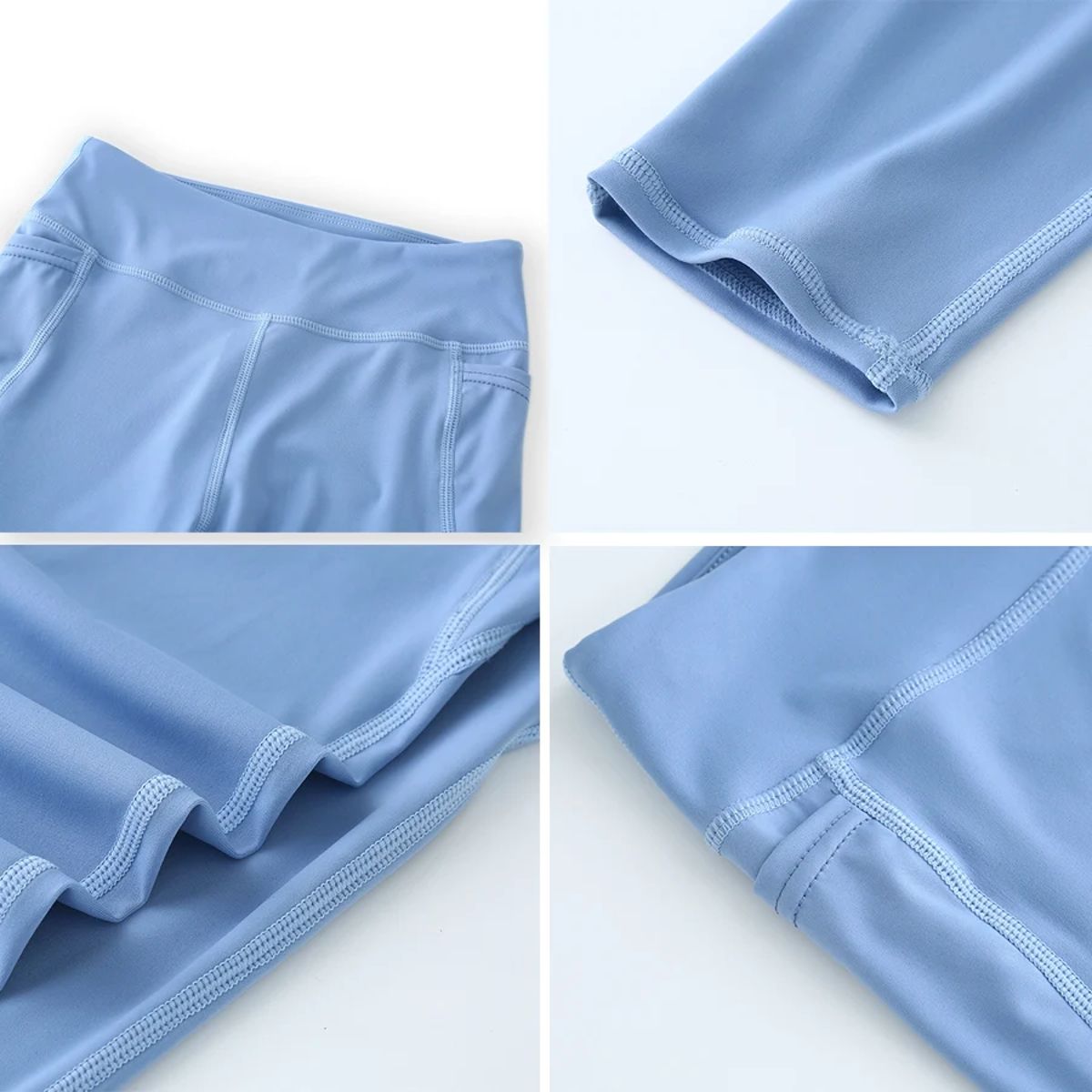 High Waist Stretch Leggings with Pockets for Active Girls Sheecute - Kids's Leggings 2