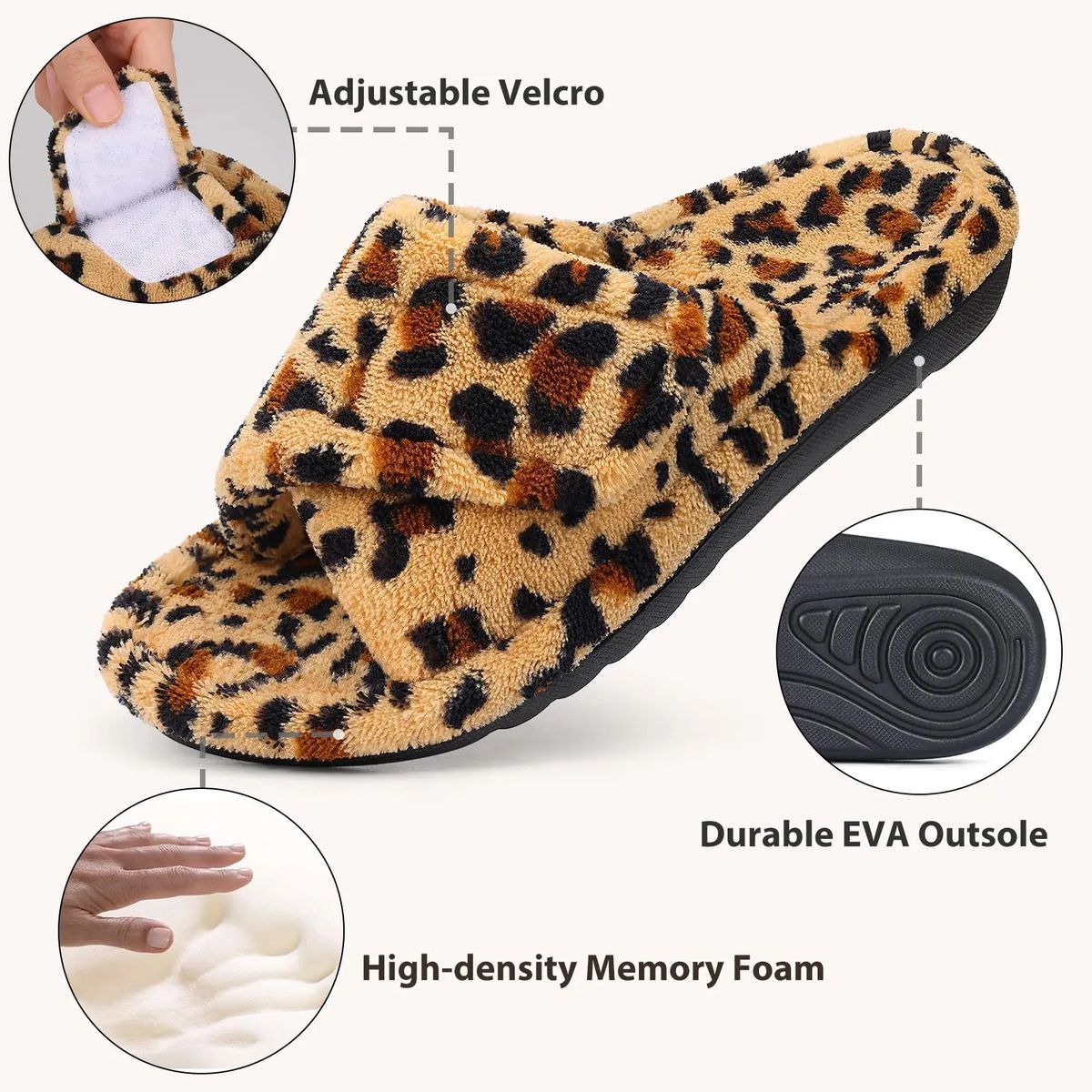 Shevalues - Women's Bedroom Slippers 3