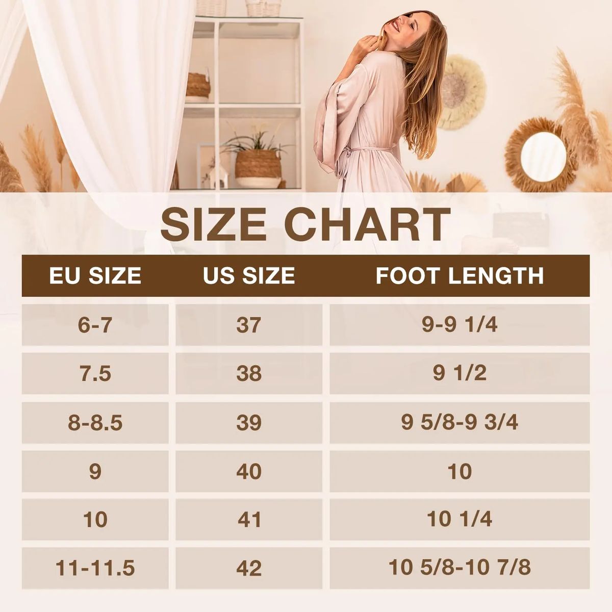 Shevalues - Women's Bedroom Slippers 5