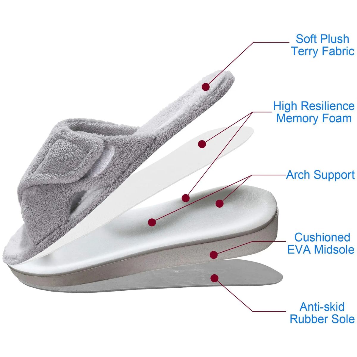 Shevalues - Women's Bedroom Slippers 4