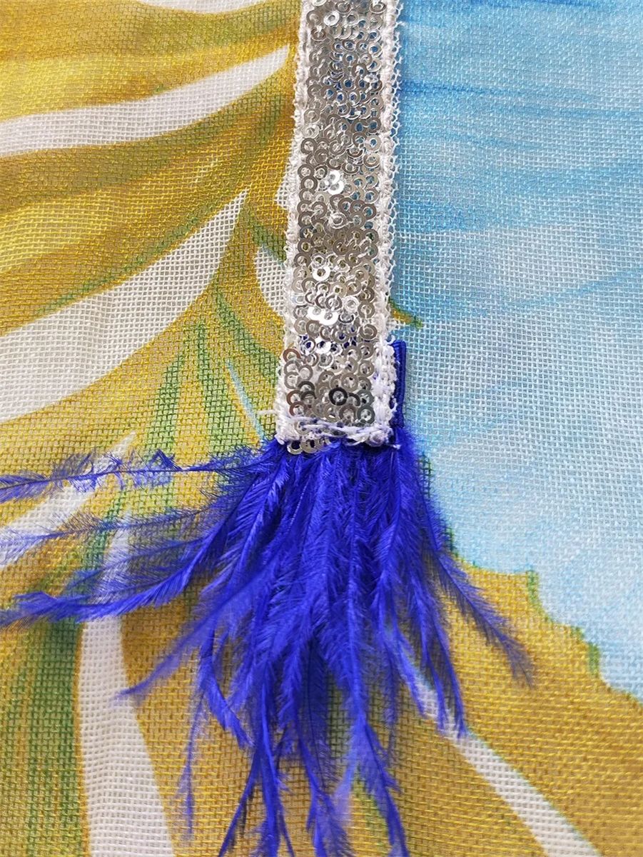 Elegant Floral Print Jalabiya with Appliques and Long Sleeves Elegant Floral Print Jalabiya with Appliques and Long Sleeves