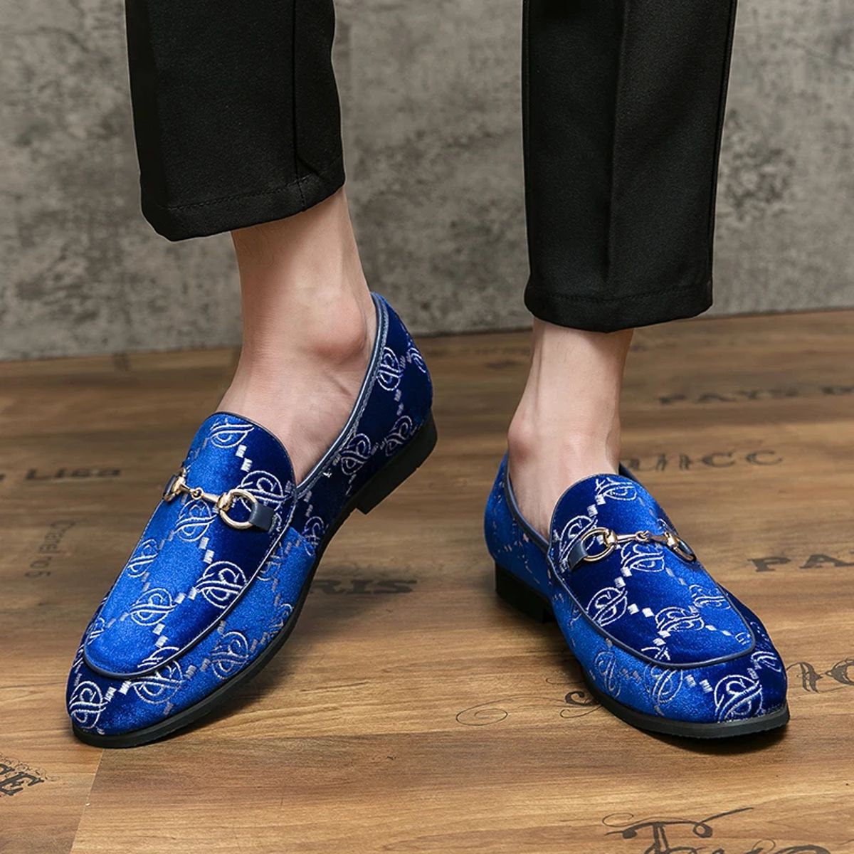 Men’s Suede Slip-On Loafers Luxury Casual Dress Moccasins Men’s Suede Slip-On Loafers Luxury Casual Dress Moccasins