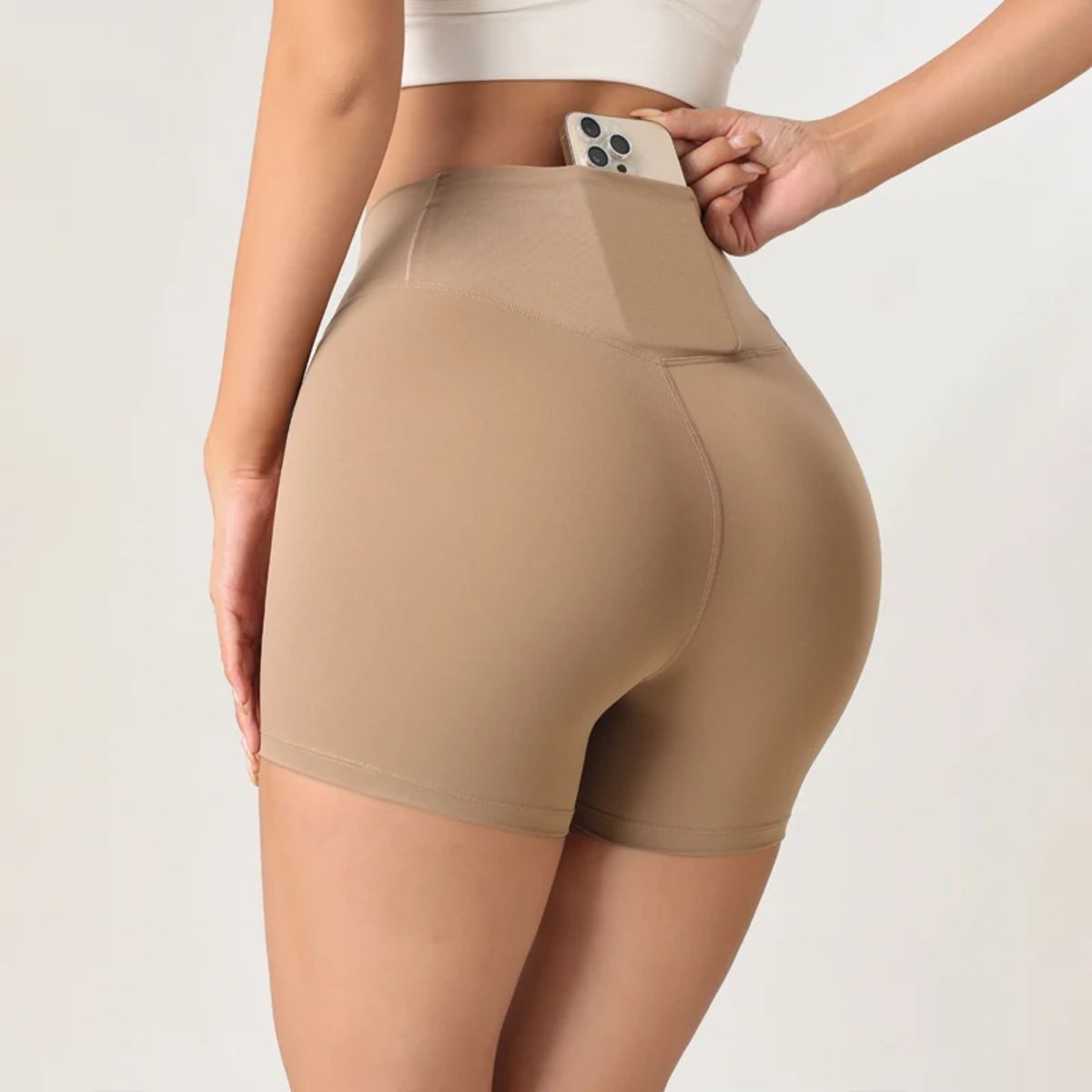 High-Waist Yoga Shorts for Women with Quick-Dry Fabric High-Waist Yoga Shorts for Women with Quick-Dry Fabric