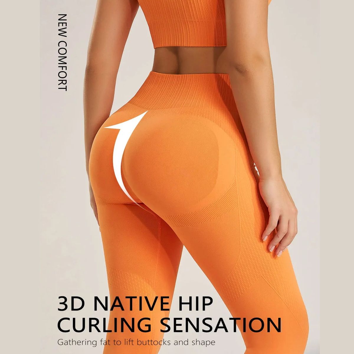 High Waist Fitness Leggings for Yoga, Running, and Pilates