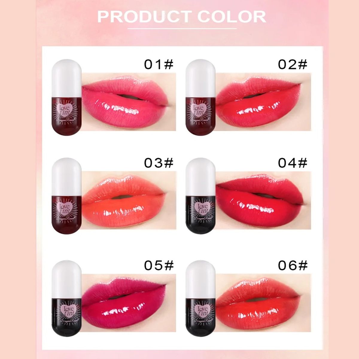 Waterproof Lip Dye Liquid Lipstick with Non-Stick Finish Waterproof Lip Dye Liquid Lipstick with Non-Stick Finish