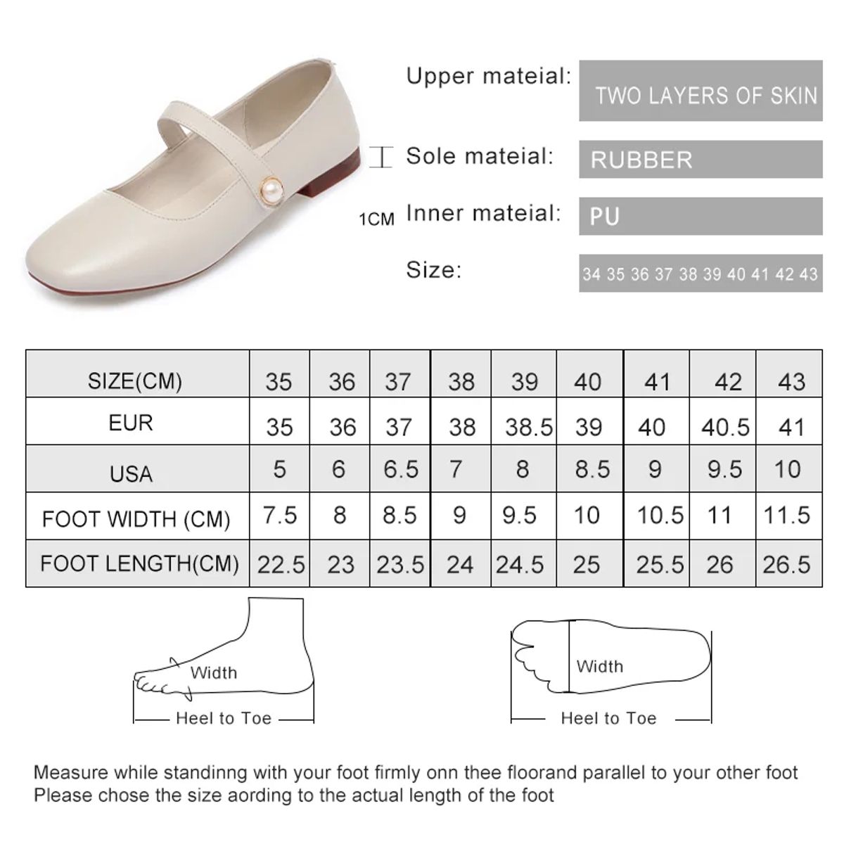 Square Toe Leather Mary Jane Loafers with Vintage Style Comfort