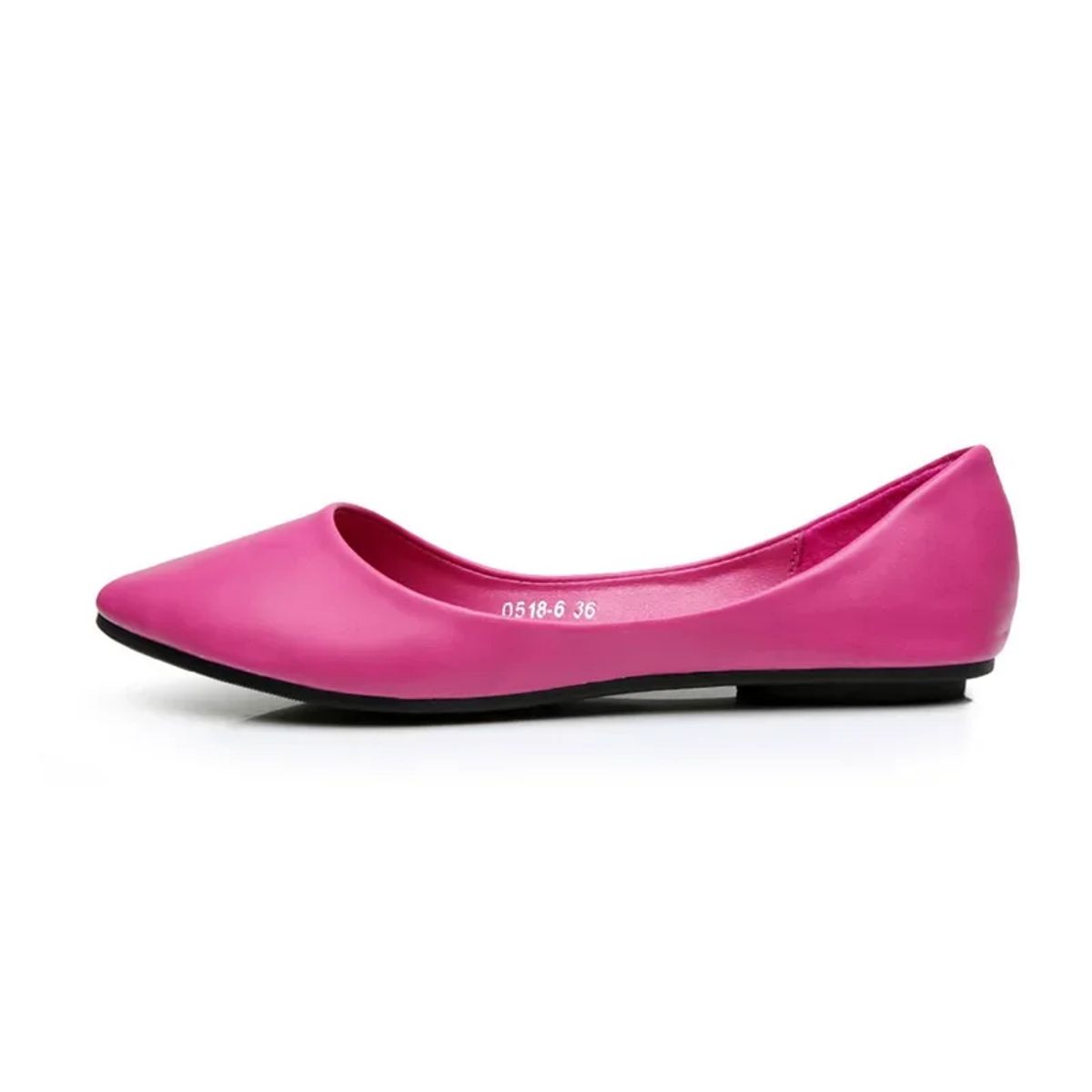 Elegant Pointed Toe Suede Ballet Flats for Women